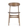 Flamant Joel, Chair, Oak And Leather Seat Wholesale
