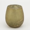 Flamant Malea, Tea Light Holder, Glass, Yellow, M Clearance