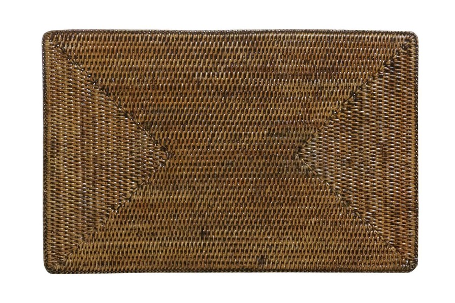 Flamant Togo, Placemat, Reed, Rectangular Hot