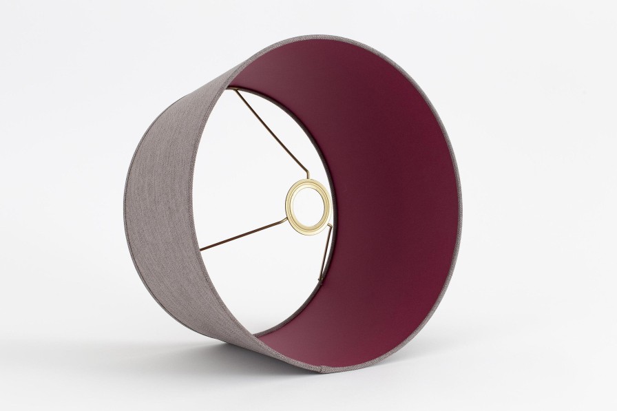 Flamant Lindro, Lampshade, Purple, Cylinder, 35 Cm Hot