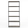 Flamant Urban, Rack, Oak And Metal, Dark Brown Clearance