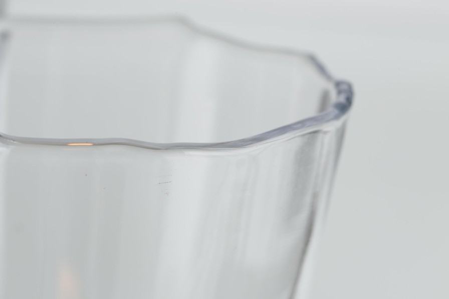 Flamant Nali, Tea Light Holder, Mouth-Blown, Glass, 14 Cm Hot