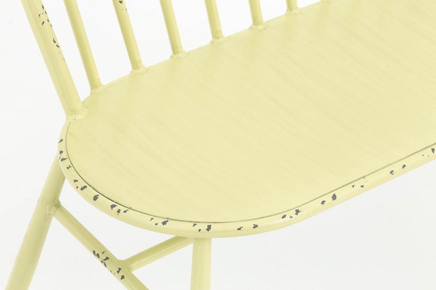Flamant Claire, Garden Bench, Retro Yellow Best