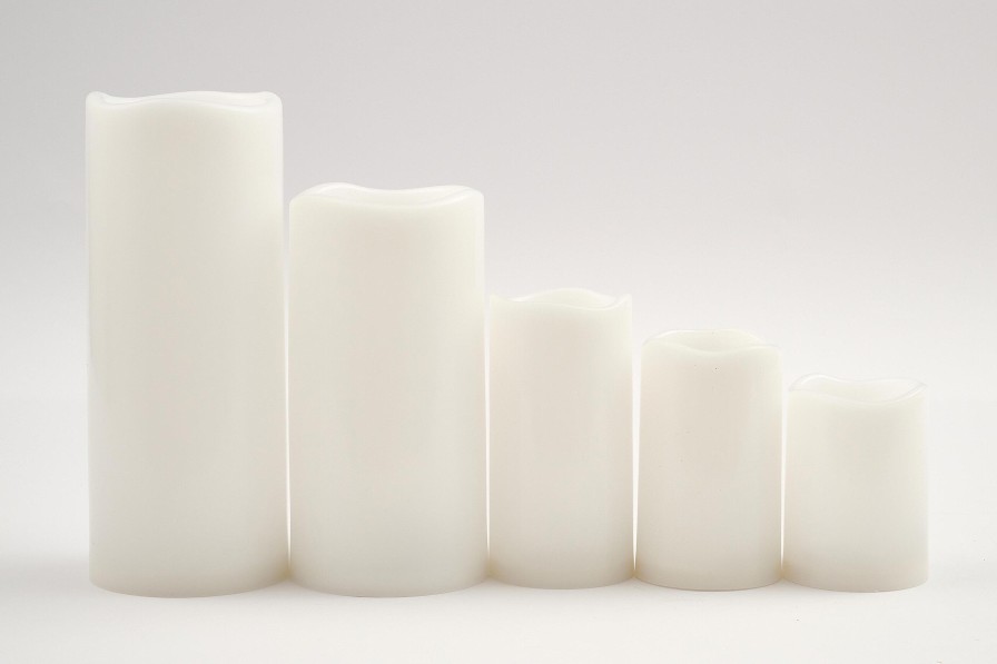 Flamant Gwen, Leds Candle, 10X25Cm New