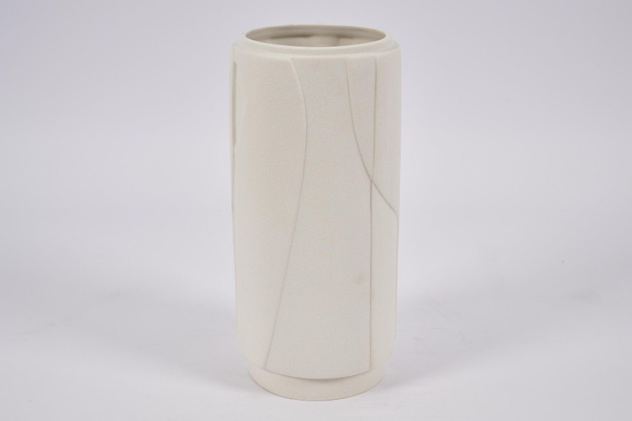 Flamant Laurena, Vase, Ceramic, Latte, L New