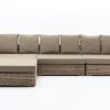 Flamant Hills, Garden Sofa, With Cushion + Pouf Wholesale