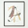 Flamant Burgundy Injection, Wall Art, Model 2 Best