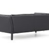 Flamant Bellamy, Sofa, Black, Leather, 2,5 Seater Online