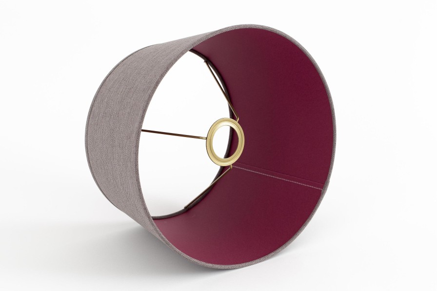 Flamant Lindro, Lampshade, Purple, Cylinder, 30 Cm Best