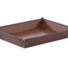 Flamant Manhattan, Tray, Brown Leather, S Clearance