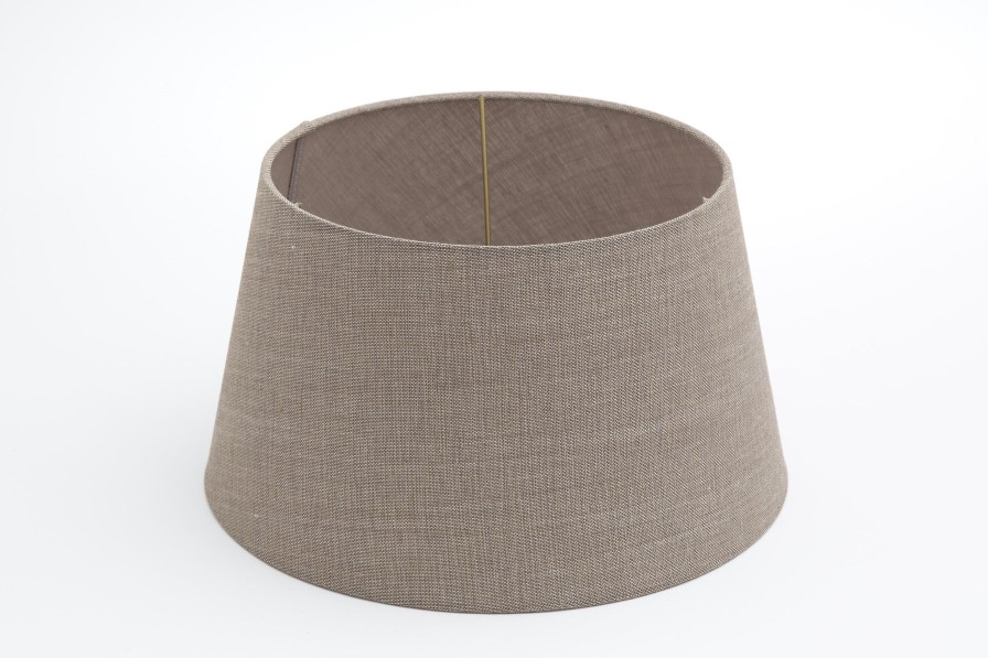 Flamant Lindro, Lampshade, Natural And Grey, Cylinder, 30 Cm Wholesale