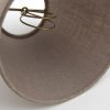 Flamant Clips, Lampshade, Natural And Grey, Conical, 14 Cm Clearance
